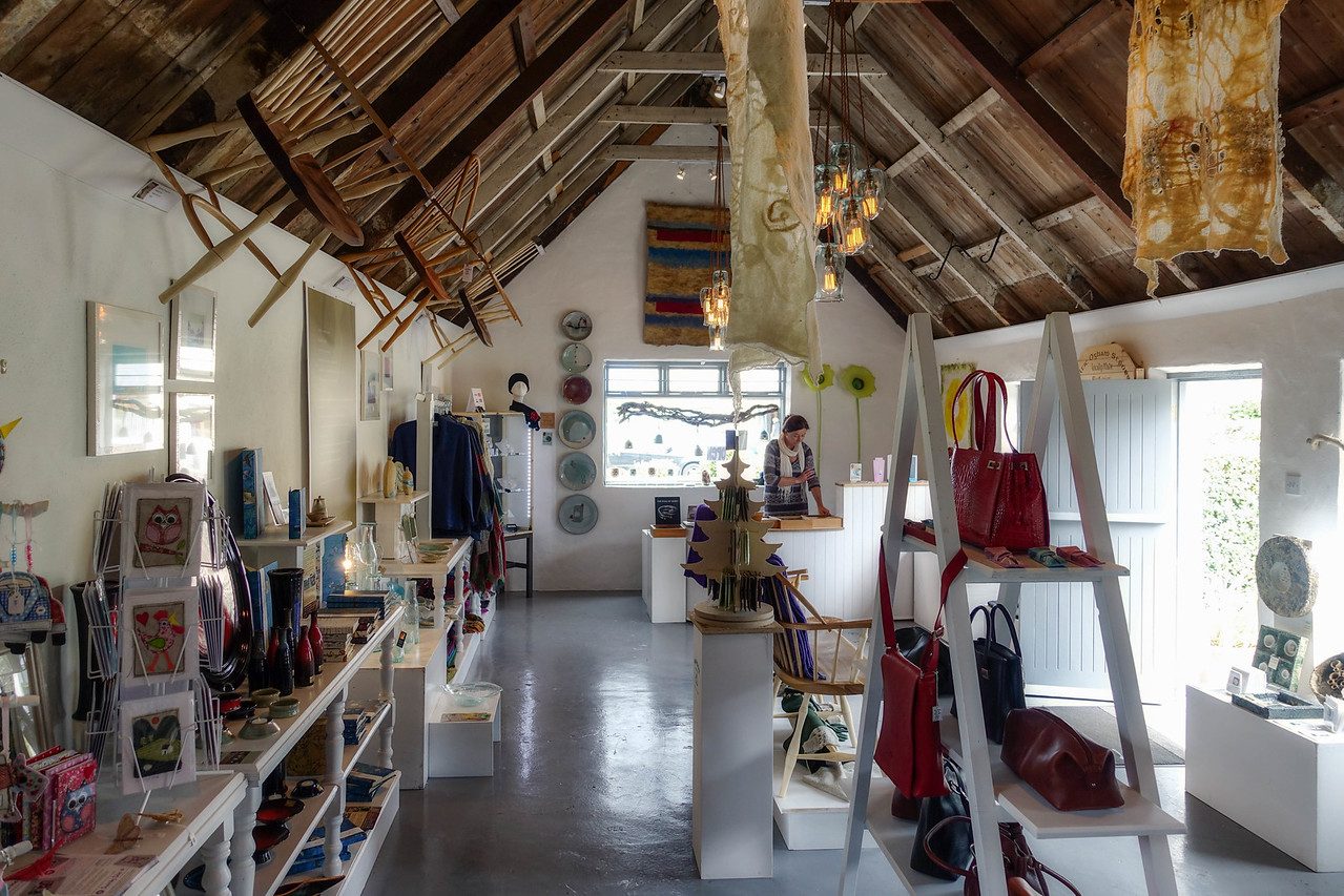 Interior of the Original Kerry shop at Aisling Cottage, Castlegregory